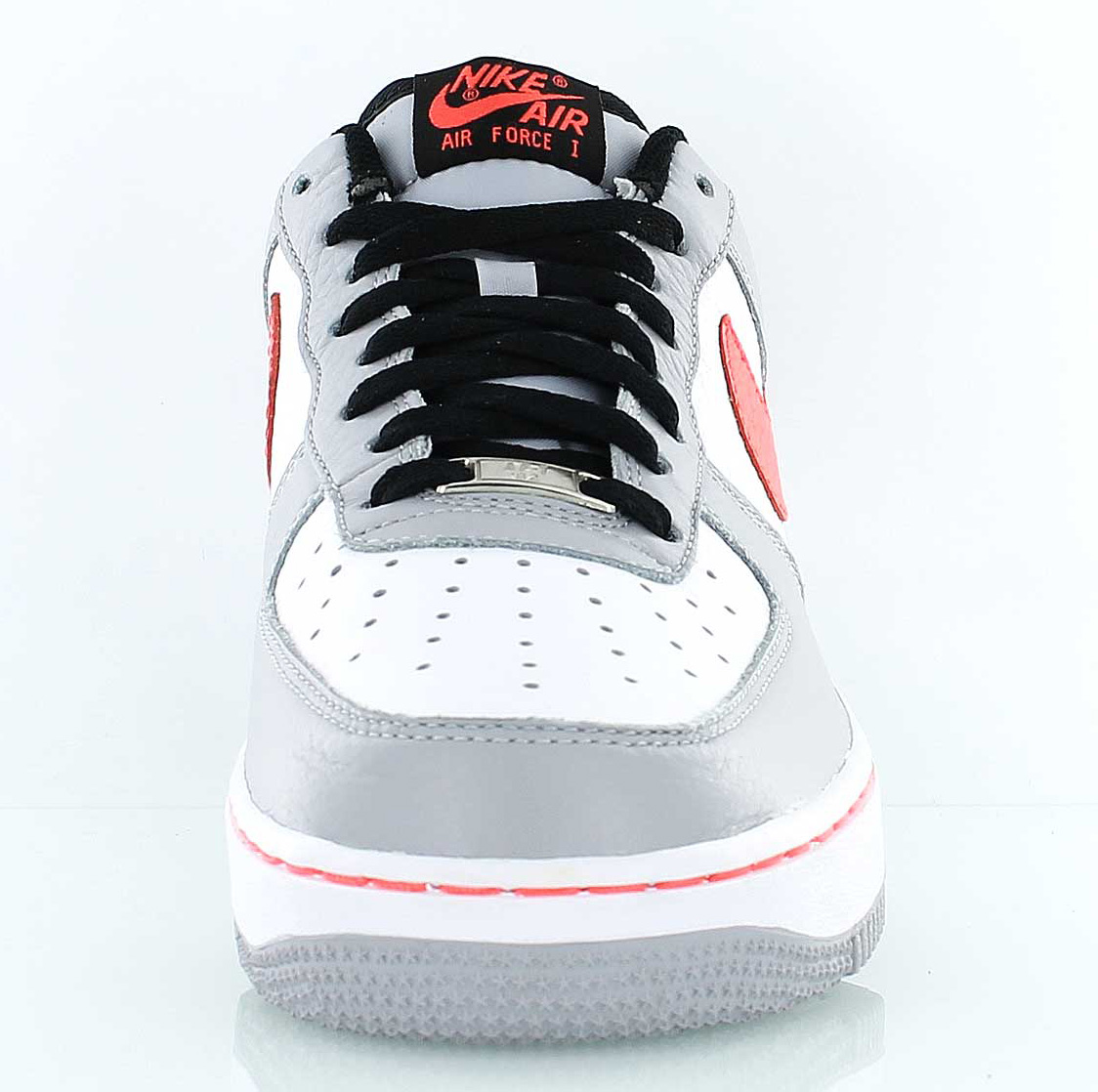 nike-air-force-1-low-grey-bright-crimson-6 Nike Air Force 1 Low Grey Bright Crimson 6
