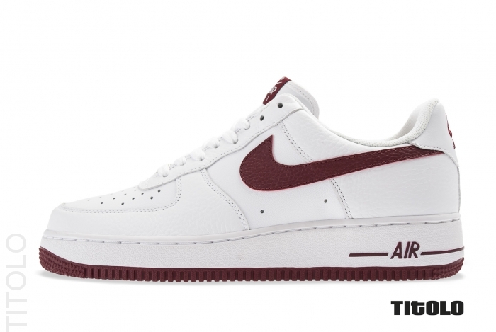 nike-air-force-1-low-white-team-red-1 Nike Air Force 1 Low White Team Red 1