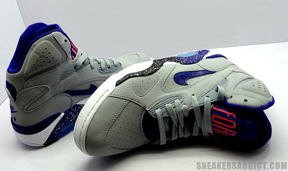 Nike Air Force 180 High - Grey - Royal - Orange - SneakerNews.com