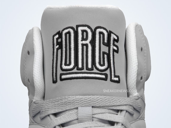 Nike Air Force 180 Mid Wolf Grey White Black 1