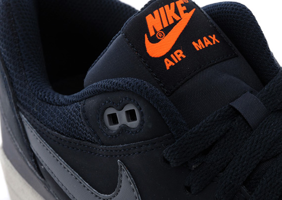 Nike Air Max 1 Dark Grey Obsidian Orange 2