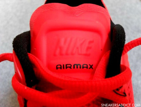 Nike Air Max 2013 Red Black White 6