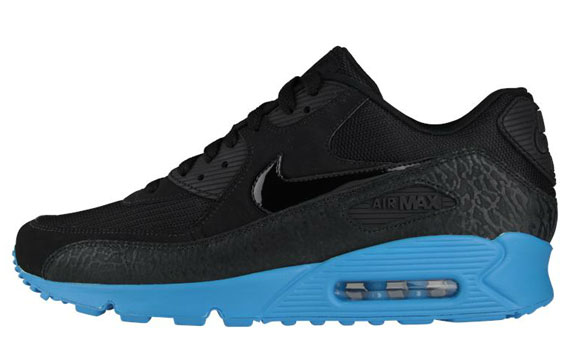 caravan Gelijkwaardig prototype Nike Air Max 90 - Black - Blue Glow - Elephant - SneakerNews.com