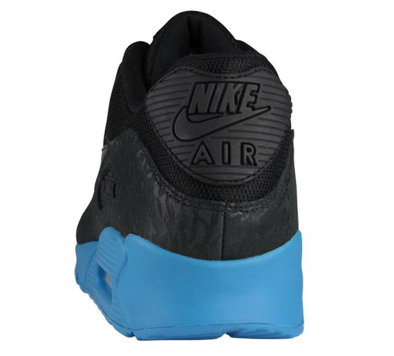 discounts for nike roshe run black 90 Black Blue Glow Elephant 4