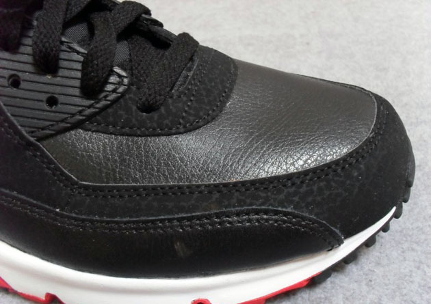 nike-air-max-90-black-red-white-6 Nike Air Max 90 Black Red White 6