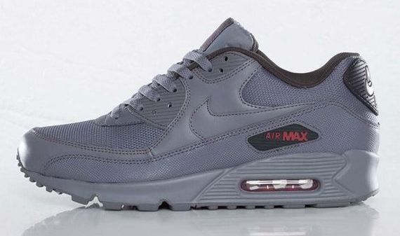 Nike Air Max 90 Charcoal Gym Red Anthracite 10