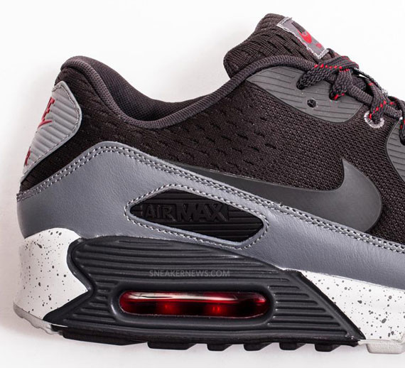 Nike Air Max 90 Em Black Grey Red 3