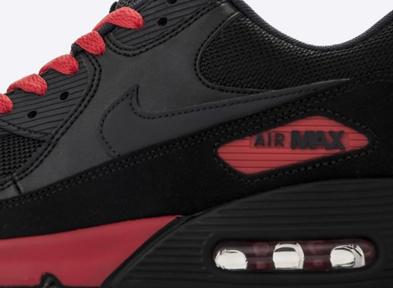 Nike Air Max 90 Essential - Black - Sunburst SneakerNews.com