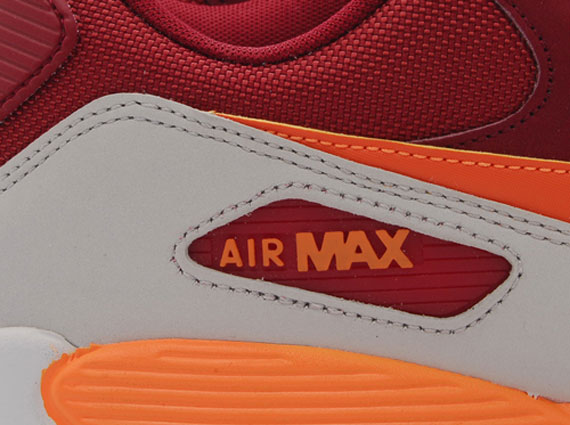 Nike Air Max 90 – Team Red – Total Orange – Neutral Grey