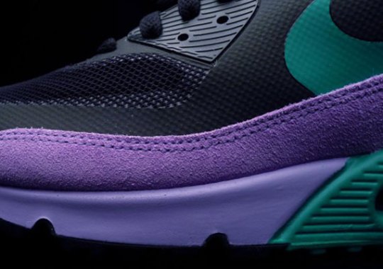 Nike Air Max 90 Premium – Stadium Green – Medium Violet