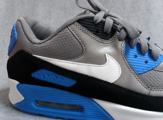 air max 90 gray and blue