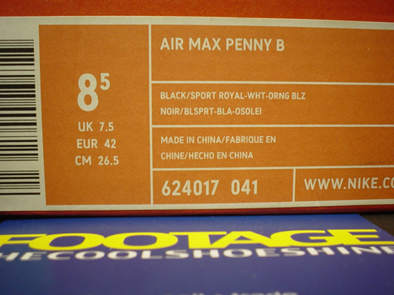 Nike Air Max Penny 1 Knicks 5