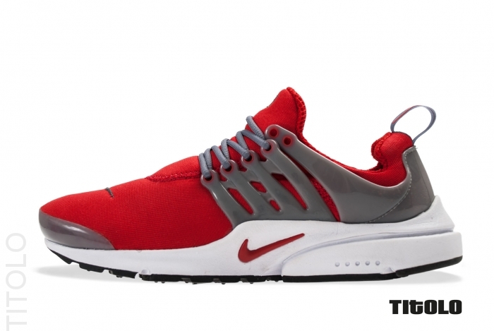 Nike Air Presto Sport Red Cool Grey White 1