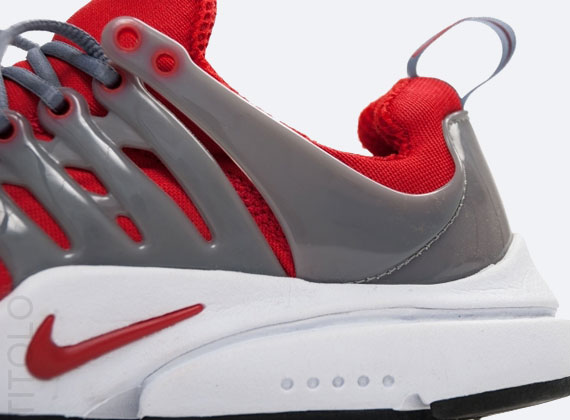 Nike Air Presto - Sport Red - Cool Grey
