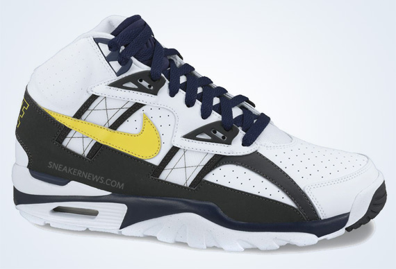 Nike Air Trainer Sc High White Tour Yellow Anthracite Midnight Navy 2