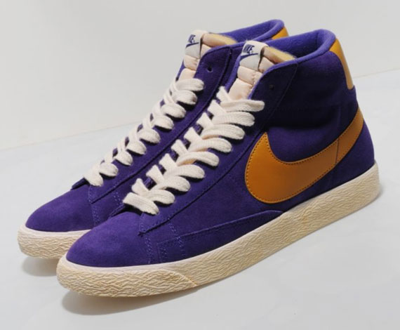 Nike Blazer High Suede Vntg Purple Gold 2