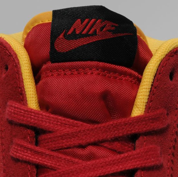 Nike Bruin Mid Red Black Yellow 3