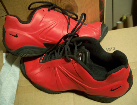 nike courtposite red black