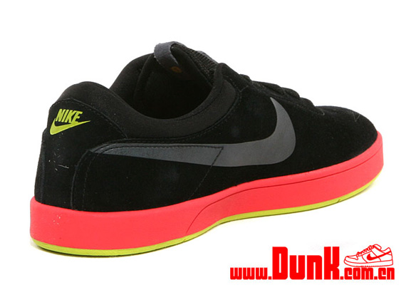 Nike Eric Koston Black Dark Grey Sunburst Atomic Green 2