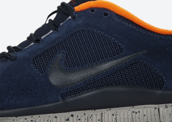 Nike Free Run+ 3 – Obsidian – Total Orange