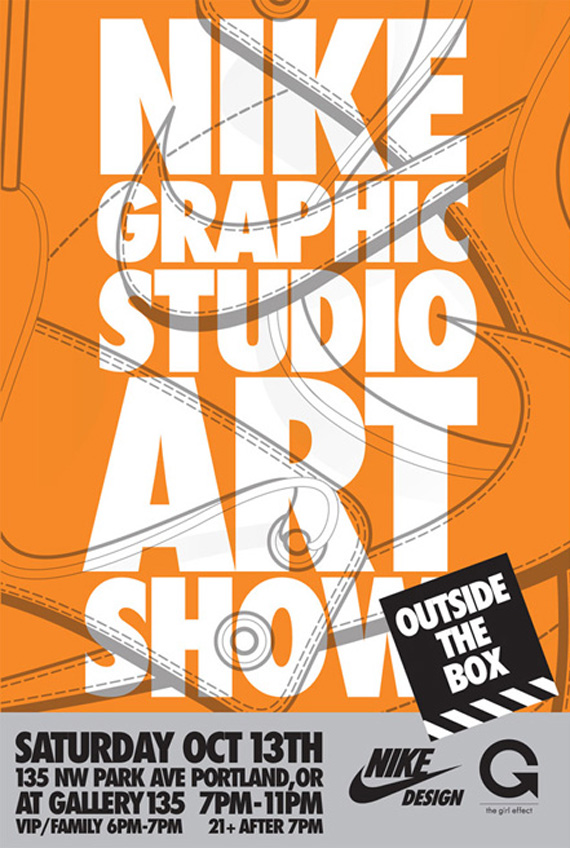 Nike Graphic Studio Art Show October 13 2