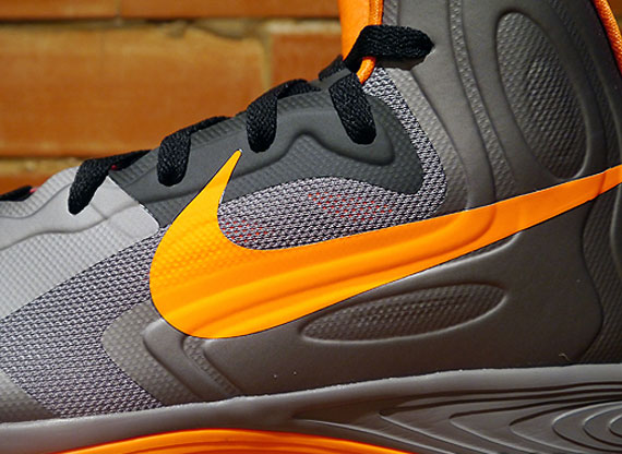 Nike Hyperfuse 2012 - Charcoal - Team Orange