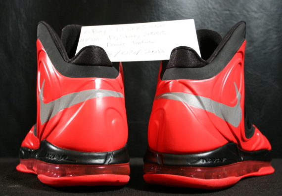 Nike Hyperposite Bright Crimson Reflective Silver Black 11