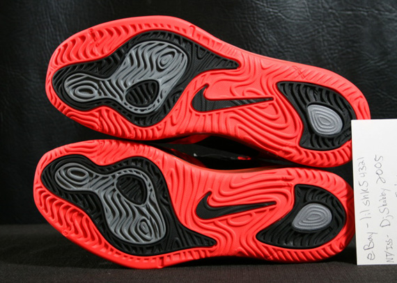 Nike Hyperposite Bright Crimson Reflective Silver Black 3