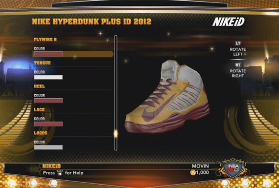 Nike Id Nba 2k13 3