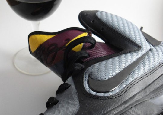 Nike LeBron 9 “Bordeaux” Customs by JustBeast