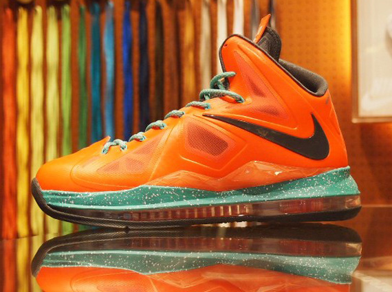 Lebron shop 10 orange