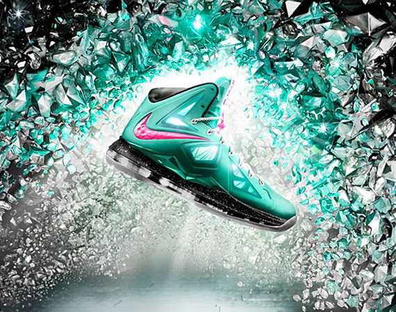 Nike Lebron X South Beach Id