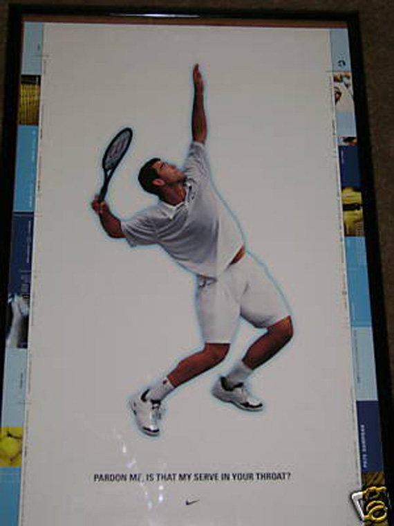 Nike Pete Sampras Poster