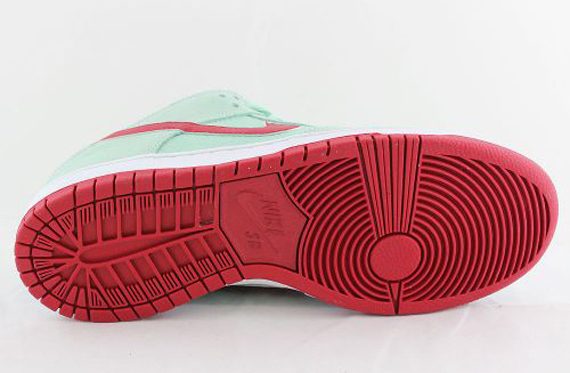 Nike Sb Dunk Low Mint Red 5