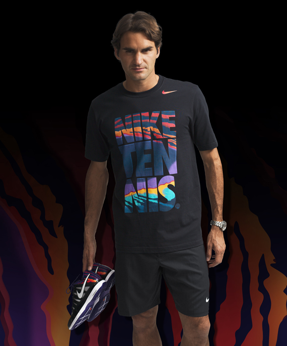 Nike Tennis Flame Collection Shirt