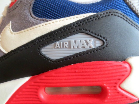 Nike Wmns Air Max 90 Royal Red Grey 10