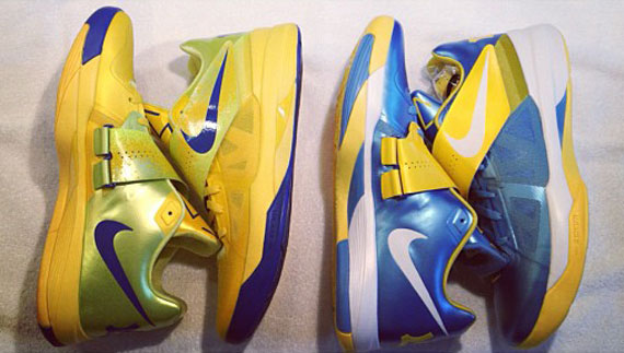 Nike Zoom Kd Iv Yellow Royal