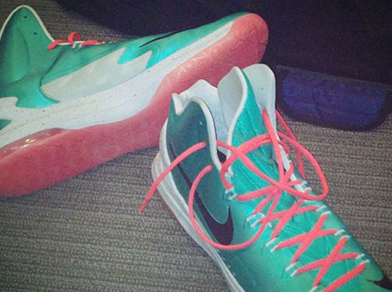 nike zoom kd v green red 1