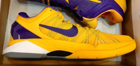 Nike Zoom Kobe Vii Yellow Purple