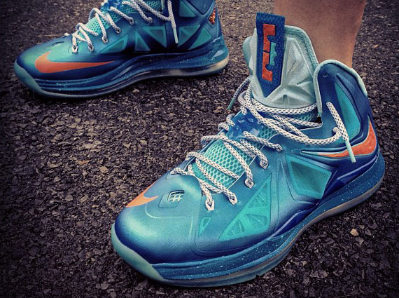 Nike LeBron X “China” Customs by Mache