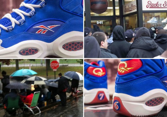 Packer Shoes x Reebok Question “Practice” – Release Recap