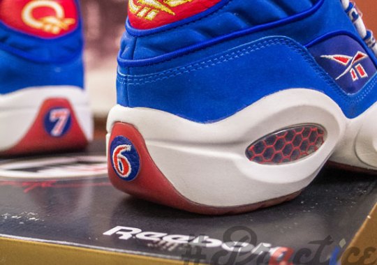Packer Shoes x Reebok Question “Practice Edition” – Blue – White – Red