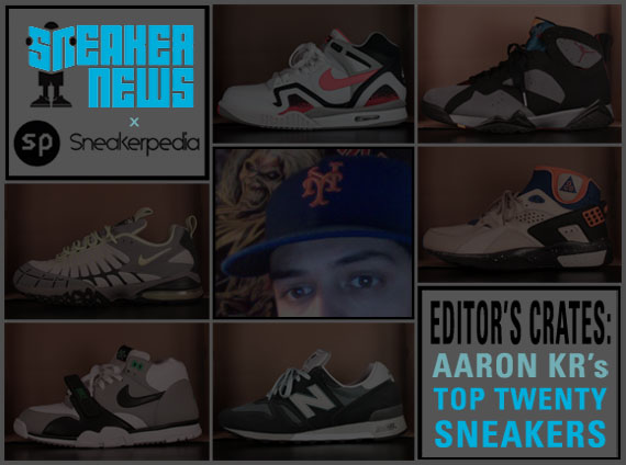 Urlfreeze News Sneakerpedia Editor's Crates: Aaron Kr's Top 20 Sneakers