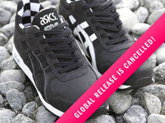 Sneakersnstuff Asics Gt Ii Release Cancellation