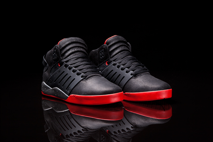 Supra Skytop Iii Black Red Grey 1