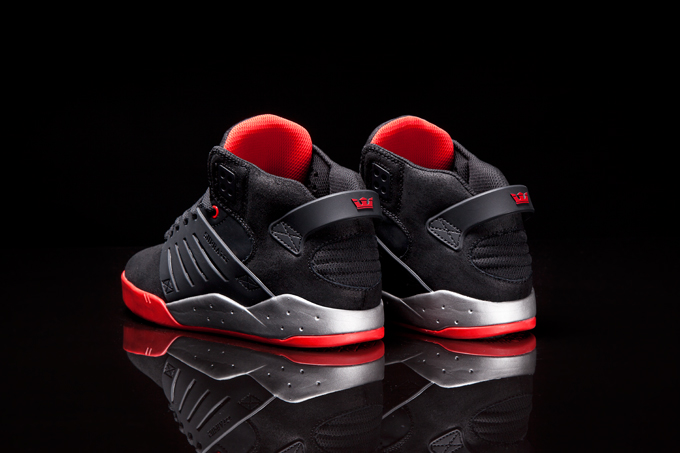 Supra Skytop Iii Black Red Grey 2