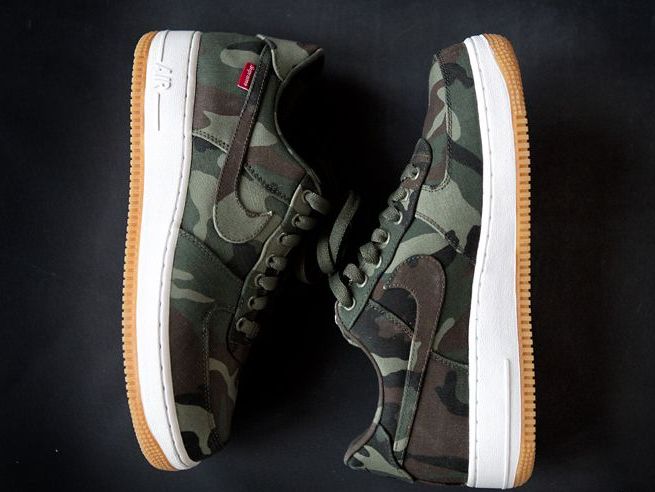 supreme-x-nike-air-force-1-camo Supreme X Nike Air Force 1 Camo