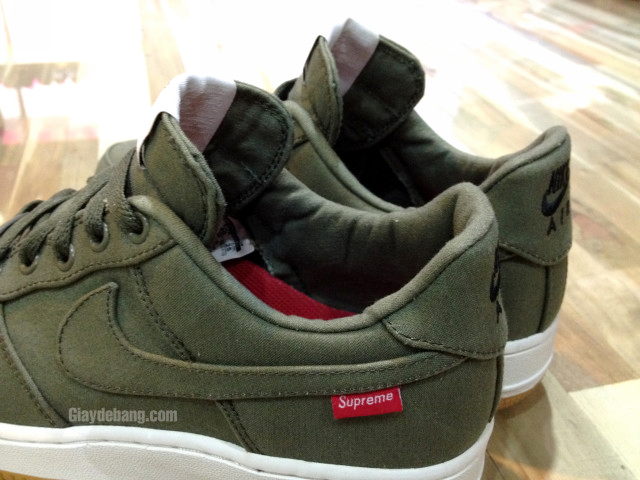 supreme-x-nike-air-force-1-low-olive-03 Supreme X Nike Air Force 1 Low Olive 03