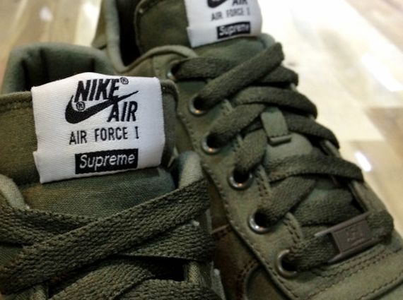 Supreme x Nike Air Force 1 Low “Olive”