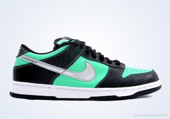 Classics Revisited: card Nike SB Dunk Low “Tiffany” (2005)